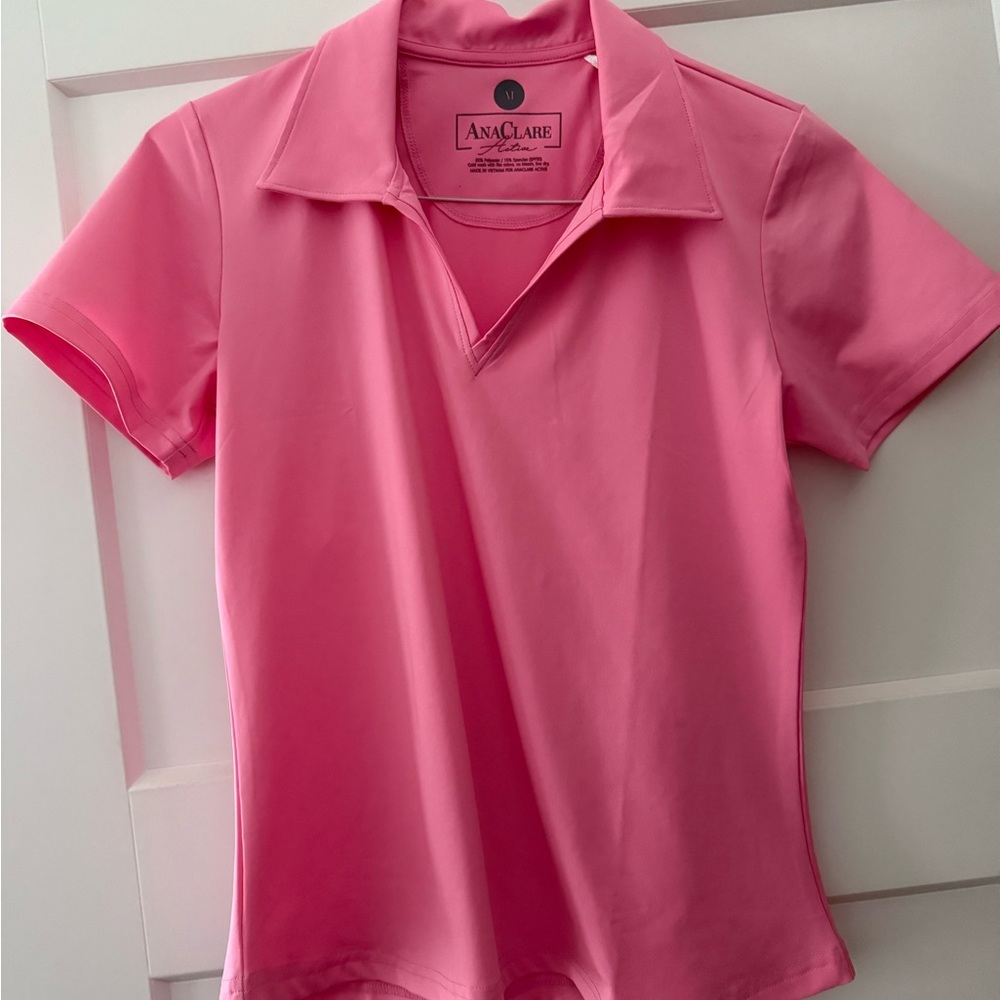 Pink Women's Polo Shirt